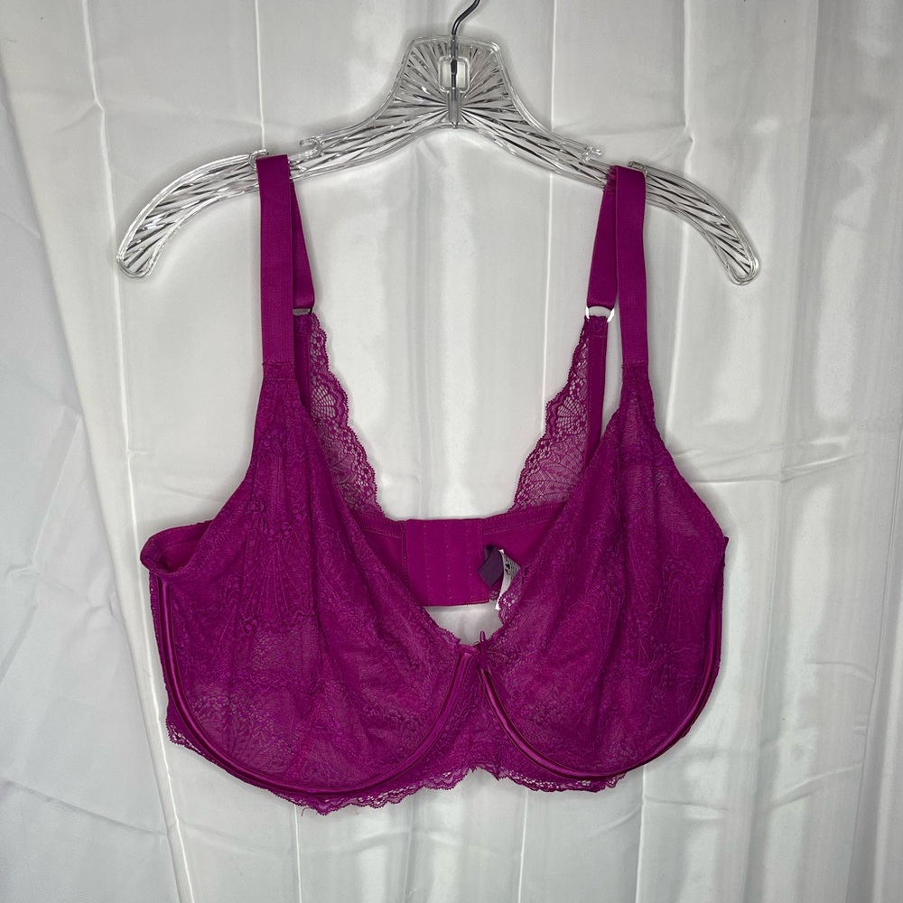 NWOT Adore Me Lace Underwire Unlined Bra